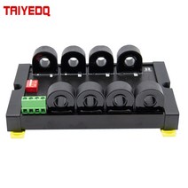 차폐 트랜스 오디오 소형 전류 트랜스포머 8 채널 AC 0-50A 수집 모듈 절연 485 Modbus 통신, [01] 24V DC, 01 24V DC