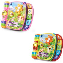 VTech 브이테크 뮤지컬 라임북 멜로디북 영어학습책 영단어공부 장난감, 1. 핑크