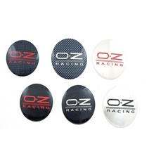oz 휠캡 오즈휠 스티커 커버 레이싱 허브캡 45 56 60mm, (05)60mm 실버레드