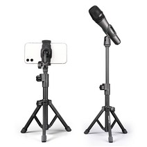 TAKSTAR ST-103 마이크 휴대폰 겸용 스탠드 거치대 삼각대 스마트폰 테이블 책상 개인방송 야외방송 2 in 1