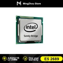 인텔 제온 E5 2689 LGA 2011 2.6GHz 8 코어 16 스레드 CPU 프로세서 E5-2689 제어 벤더