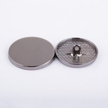 금장 단추 부자재 셀프 평면 골드 메탈 버튼 직경 11mm-30mm 의류 액세서리 셔츠 코트 DIY 10 개, 05 qiang hei_01 11mm