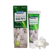 MDF1675 시스테마 숨결케어 어드밴스 치약 자스민민트 3p 치약/상쾌한치약/개운한치약/시원한치약, 1개