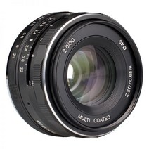 후지필름 Meike 50mm F2.0 수동 초점 렌즈 APS-C Canon EOS-M 용 Nikon 1 용 Sonyfor Fuji Fujifilm 용 4/3, 04 니콘 1