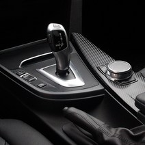BMW 4시리즈 컨버터블 아이드라이브 패널 데칼스티커, 아이버튼(블랙유광)