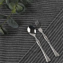 식당 고급 가게 스테인리스 수저 아기스푼 양식기포크 숟가락젓가락 숟가락, 4-1스킬라티스푼2p, 상세페이지참조