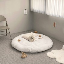 안단테아다지오 원형 놀이매트 방석 목화솜 100% 진드기 차단