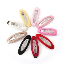 비즈아이 [9-746]헤어핀 반제품골지타원똑딱핀 50mm 1개