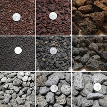 화산석 8kg/10kg전후 (흑색 홍색 백화산석 펄라이트 어항 자갈 돌 수경재배 인테리어 조경 ), 8kg, 홍화산석 8kg전후 3호