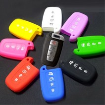 W55E278L 인테리어 자차 스마트키 깔끔한 이쁜 프리미엄 HD 실리콘 YF 구형 소품 디자인 자동차 용 예쁜 케이스 MD 차량 소나타 튜닝 에쿠스 멋진 베라크루즈 제네시스 용품 익스테리어 아반떼 I30 꾸밈 폴딩키 4버튼 아반뗴 쿠페 카웨어, GL 레드