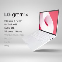 LG전자 2022 그램14(12세대) 14Z90Q-GA56K [프리미엄 패키지] + 사은품 증정, WIN11 Home, 16GB, 2TB