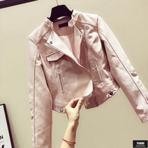 가바바 여성 라이더자켓 깔끔한게 제일예뻐 데일리 가죽자켓 G56253