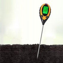 토양 산도 온습도 PH미터 4in1토질테스터기 Soil tester 수분측정기 31cm, 1개