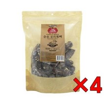 (4개묶음) 순수오리목뼈 400g 강아지수제간식, 상세페이지 참조, 상세 설명 참조
