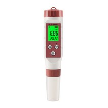 염도계 가정용 영업용 염도 측정기 ph ec tds 염분 온도계 디지털 수질 테스터, ph ec tds 온도