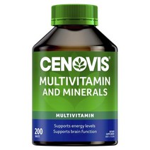Cenovis Multivitamin and Minerals - Multi Vitamin for Energy - 200 Tablets Value Pack