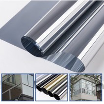 썬팅반사필름 50cmx300cm 편도 미러 창 필름 주간 프라이버시 정적 비 썬팅필름, 50x300cm