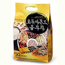 꽃샘식품 영양차 곡물율무차 마음료 아몬드율무차 국산율무차 호두율무차 간식차, qwe 호두아몬드율무차50T 호두율무차 생강차, &as