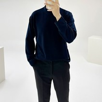 아도르클래식 마인드 7컬러 하프 터틀넥 반목폴라 부드러운 긴팔 니트