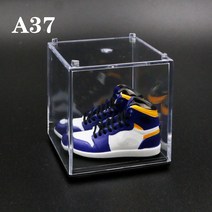 3D 미니 농구화 매니아 모델 크리에이티브 할로우 스니커즈 3 차원 자동차 트림 장식 선물