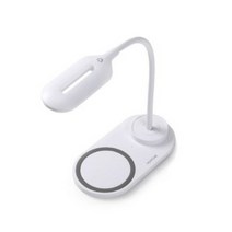 로이체 고속 무선충전기 겸용 LED 스탠드 WC-100, 화이트