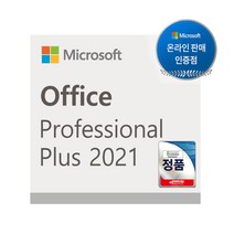 Office 2021 LTSC Professional Plus 기업용 라이선스, 단품