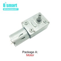 하이보1마력Bringmart-DC 12V 24V 3-210RPM 터보 기어드 웜 모터 박스 6v 고 토크 감속기 370 전기 18v JG, 12 12v 30rpm_04 Package J