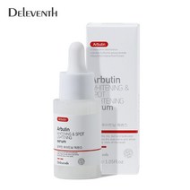 세럼DEleventh Arbutin 스톡 리퀴드 브라이트 스킨 컬러 얼룩 에센스 제거 옐로우와 블랙 페이드 여드름 마, 01 37ml, 37ml