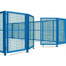 철조망 바리게이트 1.2m 1.5m 2m 칸막이 휀스 공장 창고 울타리 야구장 메쉬펜스, 높이 1.2 미터  폭 2 미터