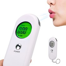 휴대용음주측정기 디지털 비접촉식 알콜 감지기 Alcohol Breath Tester Portable Breathalyser Device Breathalyzer Analyzer W