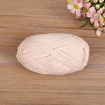 뜨개실 쟈이언트얀 형광뜨개실코튼 니트 천으로 양모 t-셔츠 원사 DIY 소프트 직조 카펫 담요 가방 39 색, 32 Light beige