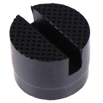 자동차작키 가레지작기 1pc 범용 잭 어댑터 슬롯 프레임 리프트 고무 패드 레일 플로어 스탠드 홀더 자동 수리 관련 도구 액세서리, 검은색