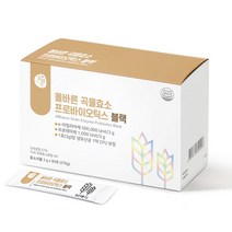 올바른 곡물효소 프로바이오틱스 블랙, 90포, 1개