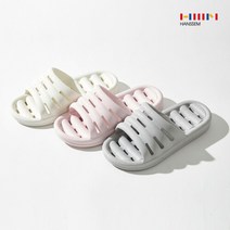 한샘 EVA 욕실화 (7종택1) 물빠짐 파스텔, 01.한샘 EVA 파스텔 욕실화_아이보리