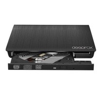 블루레이ODD 외장 리핑 4K 재생 플레이어 Deepfox Bluray 플레이어 외부 광학 드라이브 USB 3.0 BD-ROM CD/, 02 Black