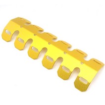 바이큐 스틸 머플러 가드 오토바이 튜닝 혼다 스즈키 야마하 KR 전기종 호환 가능, 골드