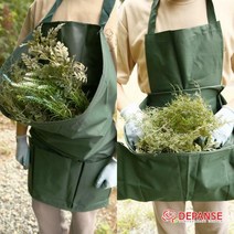 데팡스 수확 수확용 나물 앞치마 접이식 작업용 농사 농사용 앞치마, 접이식 수확용 앞치마(품절)