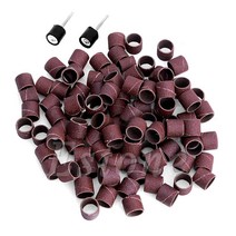 100pc 리필 그릿 샌딩 페이퍼 밴드 1/2 