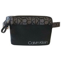 [해외]캘빈클라인가방힙색웨이스트백 Calvin Klein Fanny Pack Belt Bag CK Signature Black/Gray Small NWT