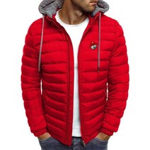 남성용 겨울 자켓 뉴 말본 골프 한국 자켓 대형 코트 남성용 후드 가디건 드로 코드 두꺼운 열 재킷