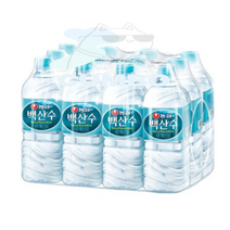 생수 1리터 백산수 1000ml CUMBO, 18개