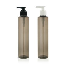 화장품공병-샴푸형 디스펜서 펌프 에센스용기, 150ml-블랙롱+블랙펌프