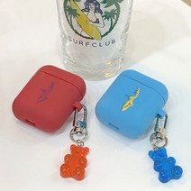 [바보사랑] [호환용] 종종 페이스오프 에어팟케이스, 색상선택:블랙 / 디자인선택:라인, 상세 설명 참조