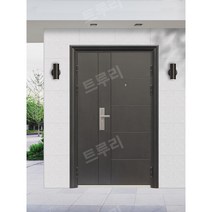 단독주택현관문 방범 철 대문 게이트 보안 출입문 보안, 1970X960mm 외부방향개방 우측문고리