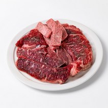 1++ 투플한우 모듬세트 800g 등심 새우살 살치살 채끝살 앞치마살 설깃머리살 삼각살 보섭살, 한우 국거리(400g)