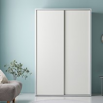 듀크 슬라이딩 옷장 1100 A형, 화이트(CCAKW001C)