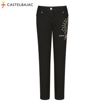 까스텔바작 여성 기모 자수 스키니 팬츠(BG0WPT803)