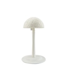 가발 헤드커버 거치대 높이 조절 휴대용 레이스 가발 거치대 전체 가발 거치대 보발 블록 거치대, 흰색, 하나