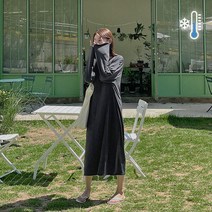 핫핑 홈쿨링_긴팔 얼음파자마 여름원피스(썸머ver.)