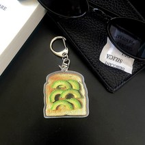 걸스코코 아크릴디저트키링 키치 베이커리 에어팟키링 열쇠고리 버즈 키링 가방고리 우정템, 6번